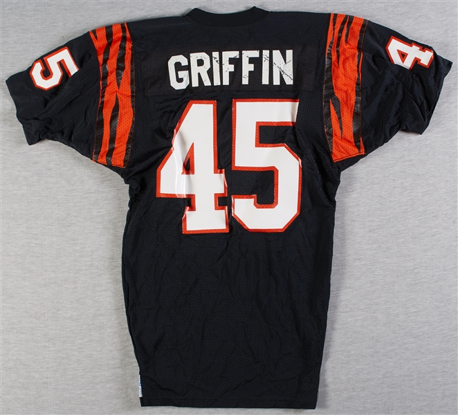 1982/1983 Archie Griffin Bengals Game-Issued Home Jersey