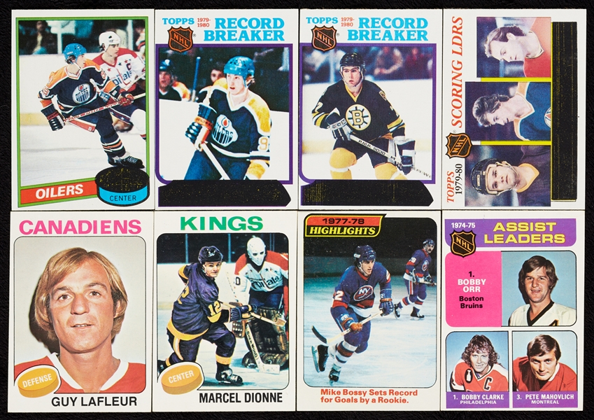 1975-80 Topps Hockey Complete Sets (3)