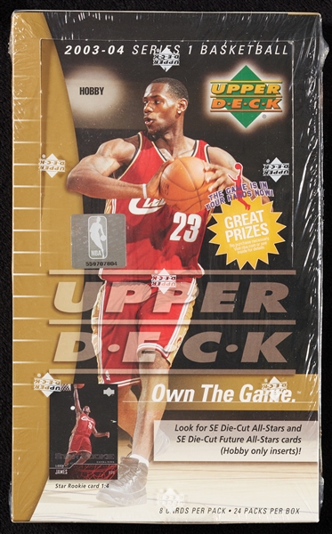 2003-04 Upper Deck Series 1 Basketball Hobby Box (24)