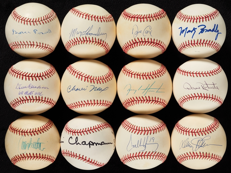 Mets Single-Signed Baseball Collection (438)