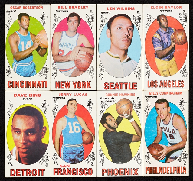 1969 Topps Basketball Partial Set (75/99)