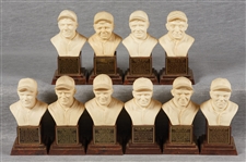 1963 Hall of Fame Busts, 1955-56 Plastic Figures, Souvenir Bats (23)