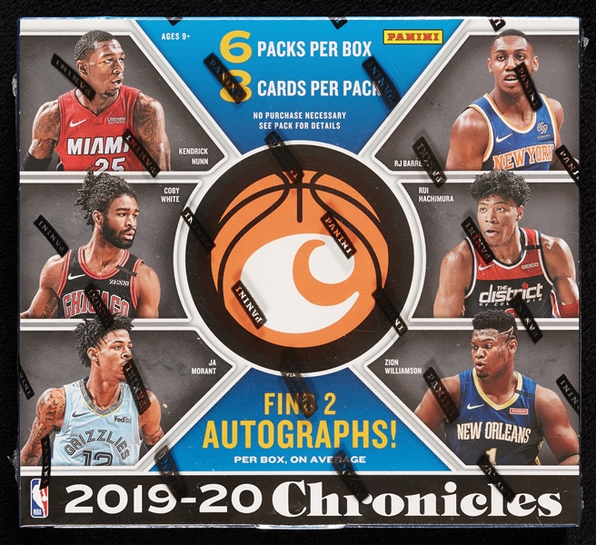 2019-20 Panini Chronicles Basketball Hobby Box (6/8)