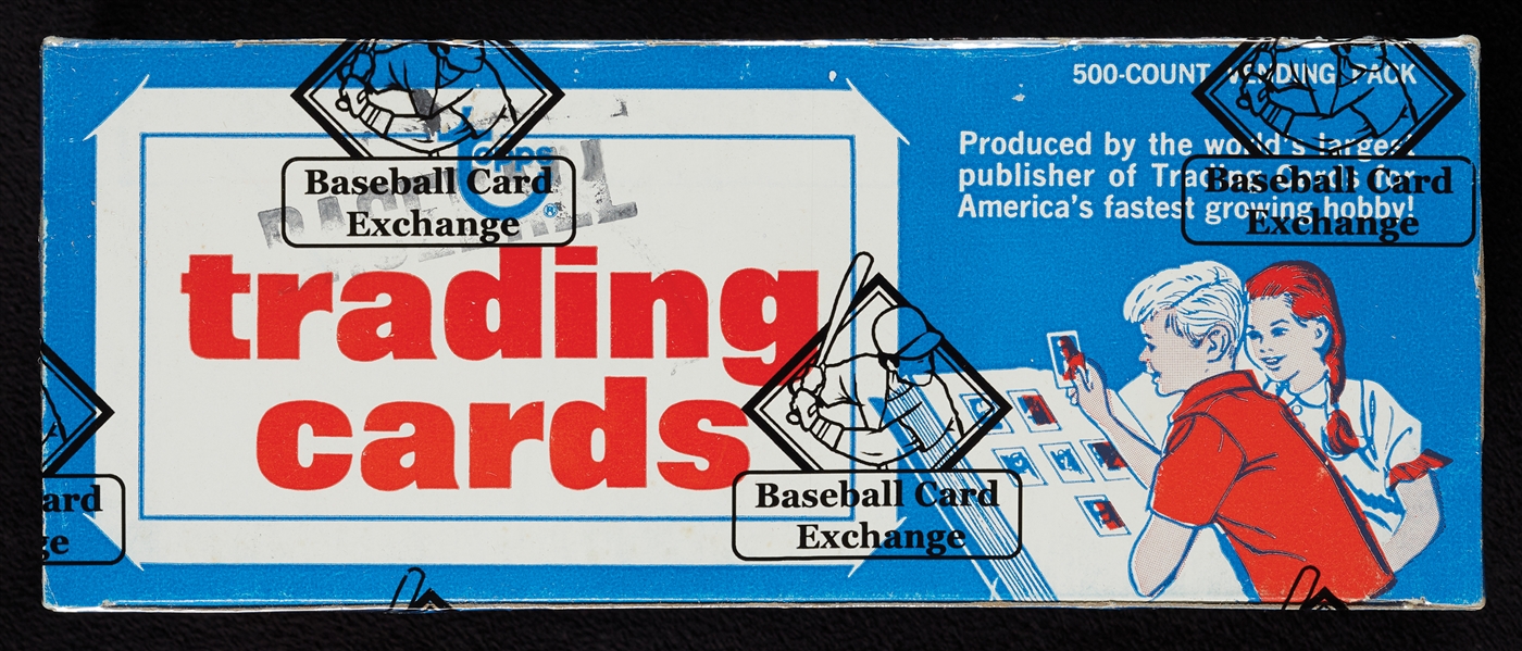 1972 Topps Baseball 3rd Series Vending Box (500) (Fritsch/BBCE)