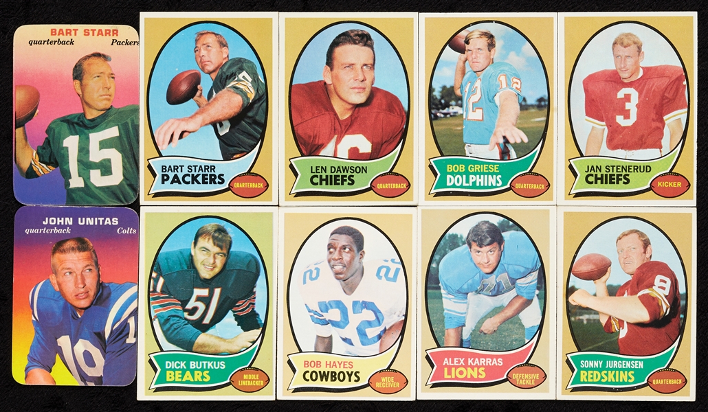 1970 Topps Football Complete Set Plus Glossy Set (296)