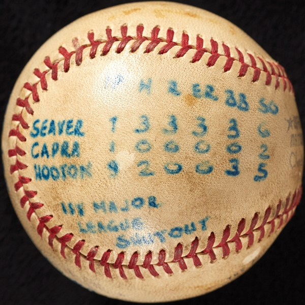 Ron Santo Career Home Run No. 300 Game-Used Baseball (9/21/71) 