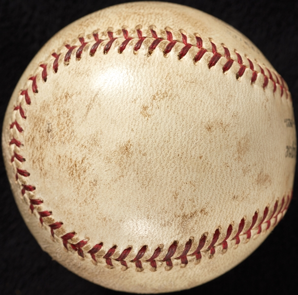 Ron Santo 28th Home Run of 1964 Season (Record for 3rd Baseman) Game-Used Baseball (9/17/64) 