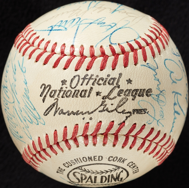 Roberto Clemente, Joe DiMaggio & Others Signed 1960s AL & NL Stars Baseball (PSA/DNA)