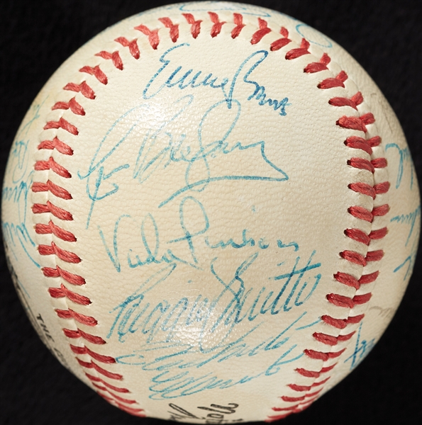 Roberto Clemente, Joe DiMaggio & Others Signed 1960s AL & NL Stars Baseball (PSA/DNA)