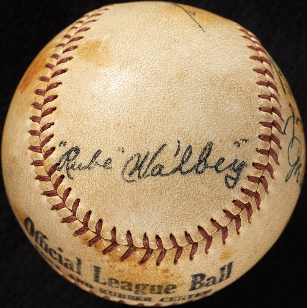 Joe Tinker, Clark Griffith, Edd Roush & Others Signed Baseball (JSA)