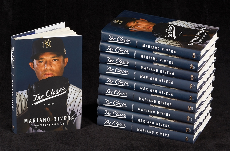 Mariano Rivera Signed The Closer Books Group (10)