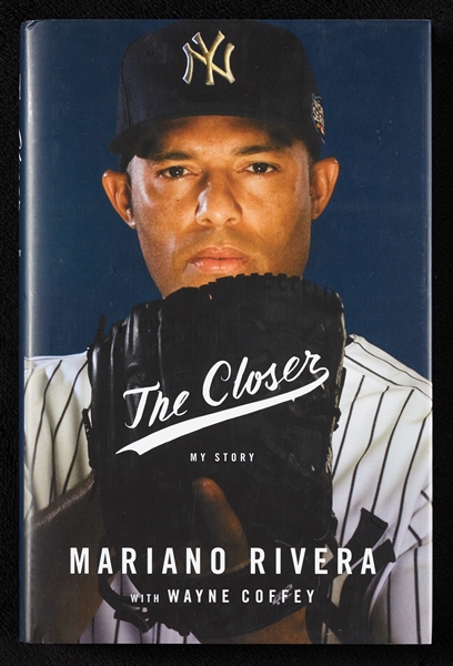 Mariano Rivera Signed The Closer Books Group (10)
