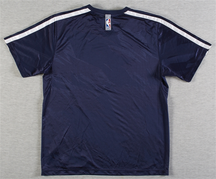 Joe Johnson 2013-14 Game-Used Nets Warm Up Shirt (Steiner)