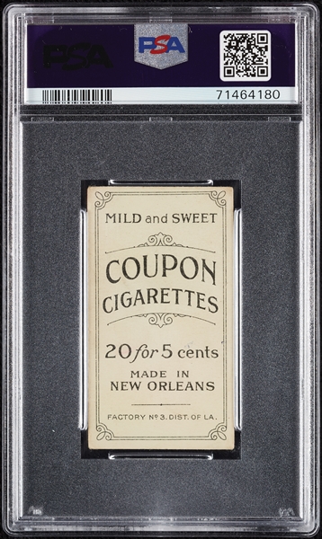 1914 T213 Coupon Cigarettes (Type 2) Christy Mathewson PSA 2 (MK)