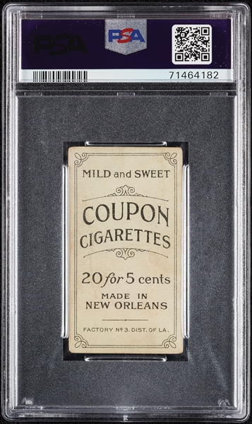 1914 T213 Coupon Cigarettes (Type 2) Christy Mathewson PSA 1.5