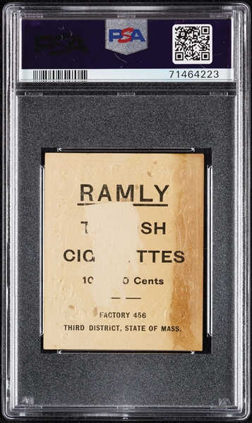 1909 T204 Ramly Tobacco Miller Huggins PSA 1