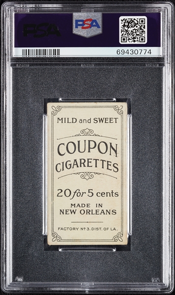 1914 T213 Coupon Cigarettes (Type 2) Tris Speaker PSA 2.5