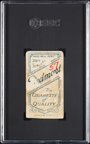 1909-11 T206 Chappie Charles SGC Authentic