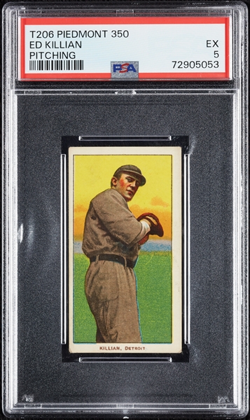 1909-11 T206 Ed Killian Pitching PSA 5