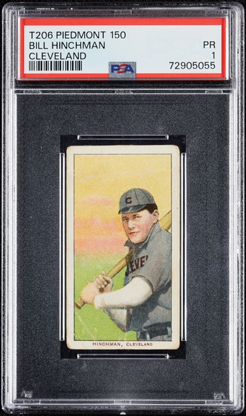 1909-11 T206 Bill Hinchman Cleveland PSA 1