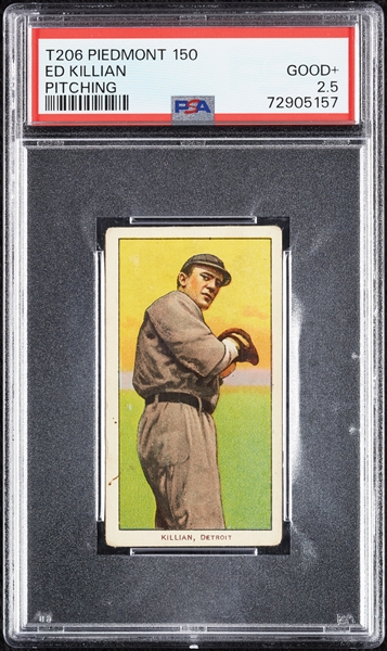 1909-11 T206 Ed Killian Pitching PSA 2.5