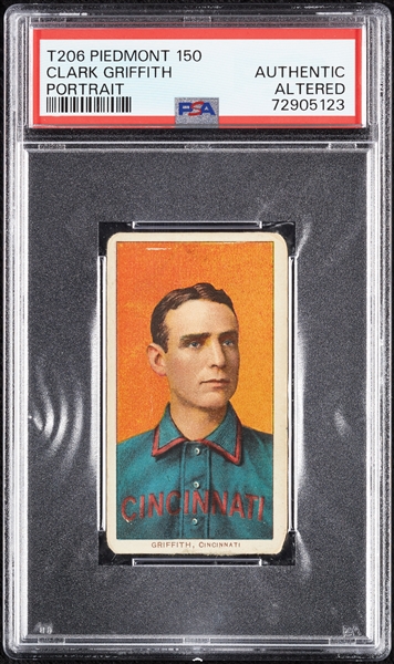 1909-11 T206 Clark Griffith Portrait PSA Authentic
