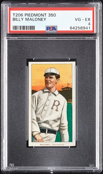 1909-11 T206 Billy Maloney PSA 4