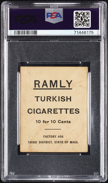 1909 T204 Ramly Tobacco Andy Coakley PSA 3
