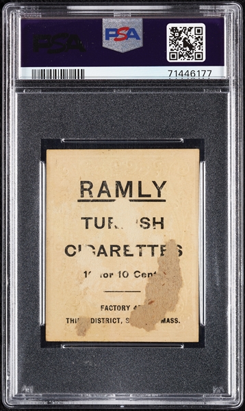 1909 T204 Ramly Tobacco Bill Shipke PSA 1.5