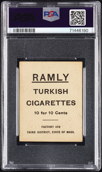 1909 T204 Ramly Tobacco Cliff Blankenship PSA 3