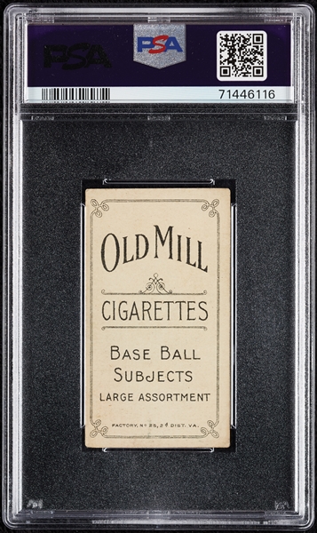 1909-11 T206 Doc White Chicago, Pitching (Old Mill Back) PSA 4
