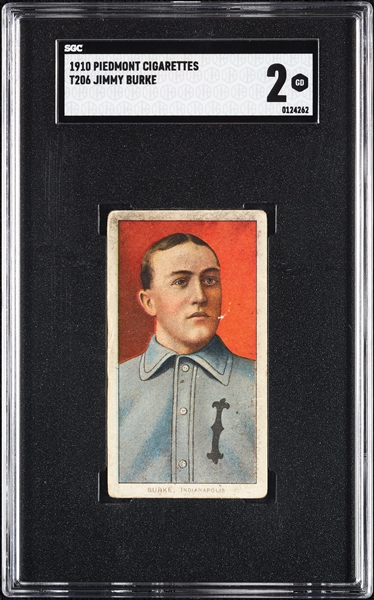 1909-11 T206 Jimmy Burke SGC 2