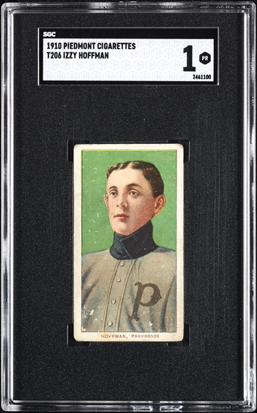 1909-11 T206 Izzy Hoffman SGC 1