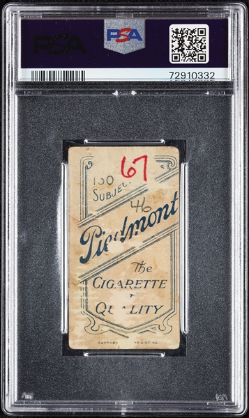 1909-11 T206 J.J. Clarke Cleveland PSA 1 (MK)