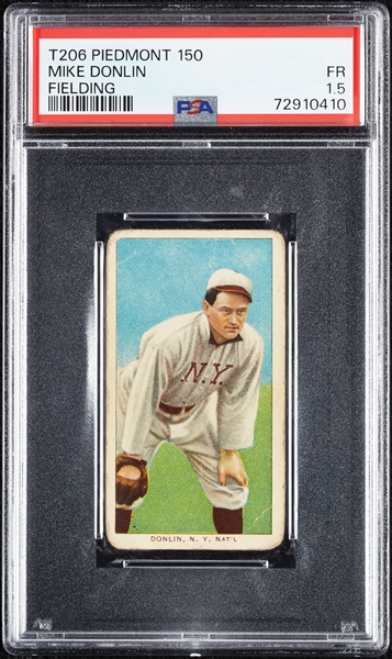 1909-11 T206 Mike Donlin Fielding PSA 1.5
