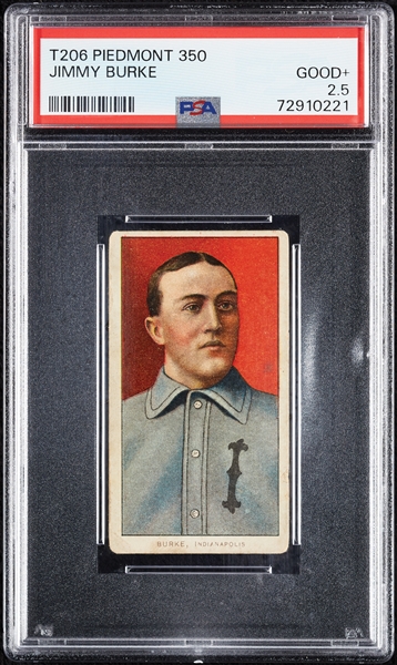 1909-11 T206 Jimmy Burke PSA 2.5