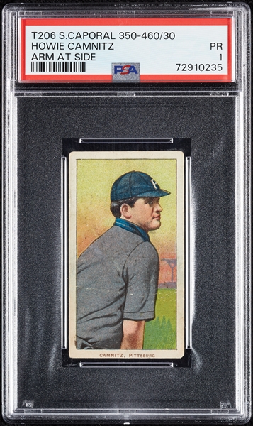 1909-11 T206 Howie Camnitz Arm At Side PSA 1