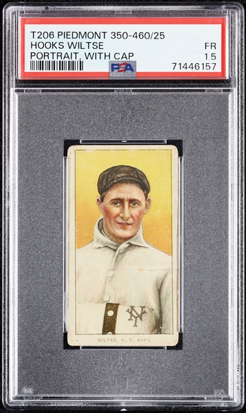 1909-11 T206 Hooks Wiltse Portrait, With Cap PSA 1.5