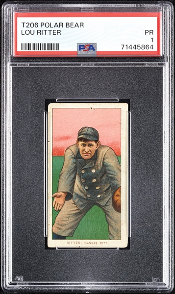 1909-11 T206 Lou Ritter PSA 1