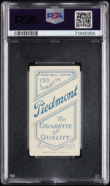 1909-11 T206 Jimmy Sheckard No Glove Showing PSA 1