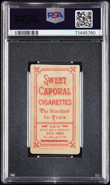 1909-11 T206 Orval Overall Hand Face Level PSA 1.5 (MK)