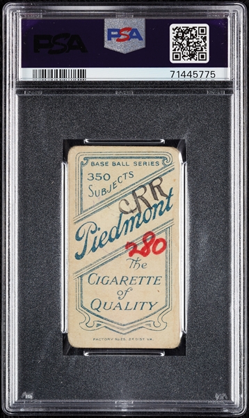 1909-11 T206 Fred Parent PSA 1.5 (MK)