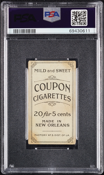 1914 T213 Coupon Cigarettes (Type 2) Art Fromme PSA 2
