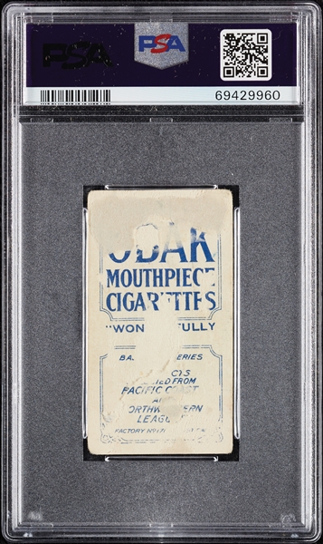 1910 T212 Obak Cigarettes Shafer PSA 1