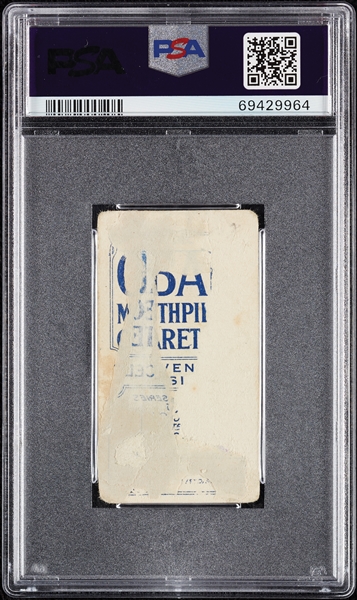 1910 T212 Obak Cigarettes Stovell (Stovall) PSA Authentic