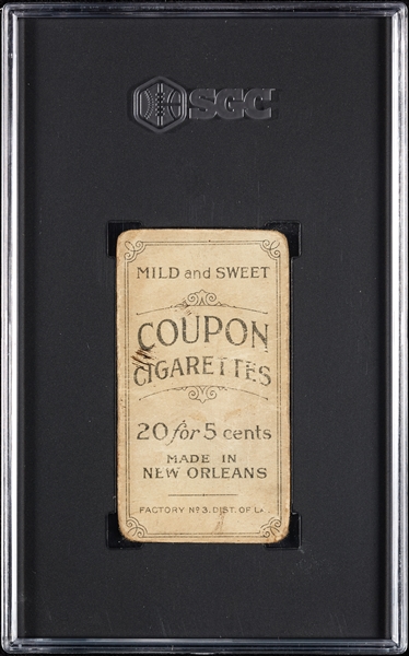 1914 T213 Coupon Cigarettes (Type 2) Al Bridwell St. Louis SGC 2