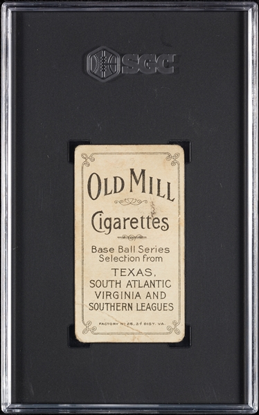 1909-11 T206 Perry Lipe (Old Mill Back) SGC 1