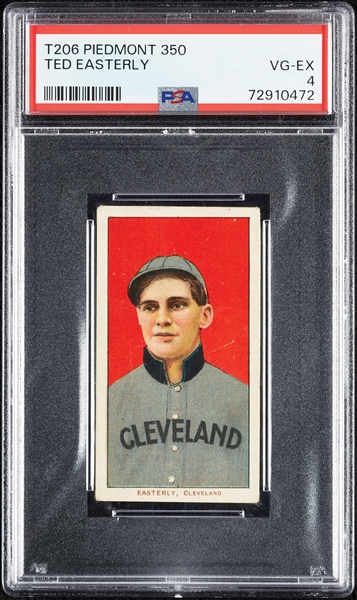 1909-11 T206 Ted Easterly PSA 4