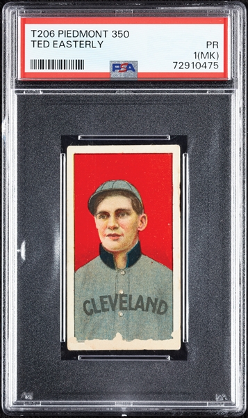 1909-11 T206 Ted Easterly PSA 1 (MK)