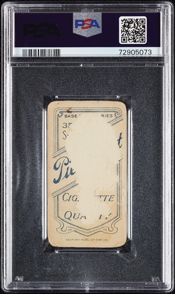 1909-11 T206 Solly Hofman PSA Authentic